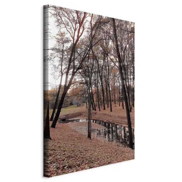 Canvas Print - Autumn Walk (1 Part) Vertical