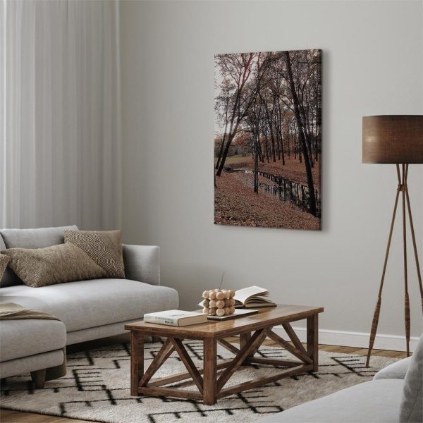 Canvas Print - Autumn Walk (1 Part) Vertical