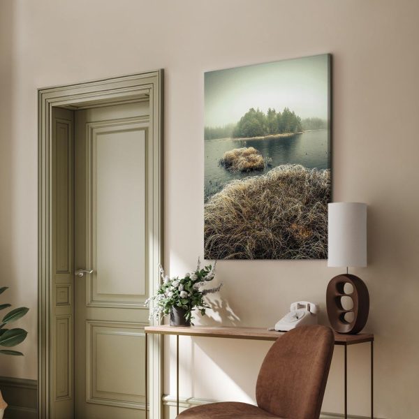 Canvas Print - Autumn in the Wetlands (1 Part) Vertical