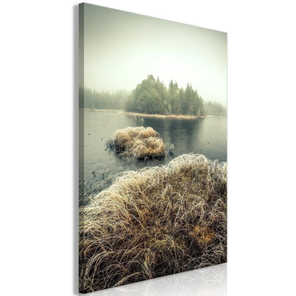 Canvas Print - Autumn in the Wetlands (1 Part) Vertical