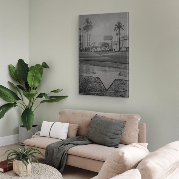 Canvas Print - Avenue of the Stars (1 Part) Vertical