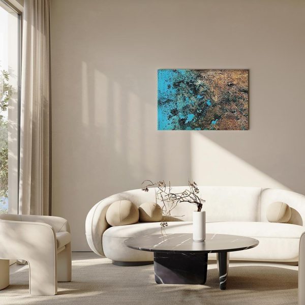 Canvas Print - Azure Archipelago (1 Part) Wide