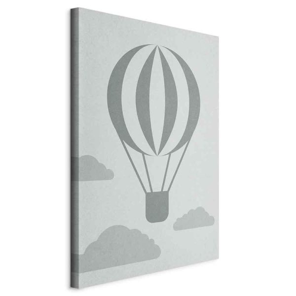 Canvas Print - Balloon Travel (1 Part) Vertical