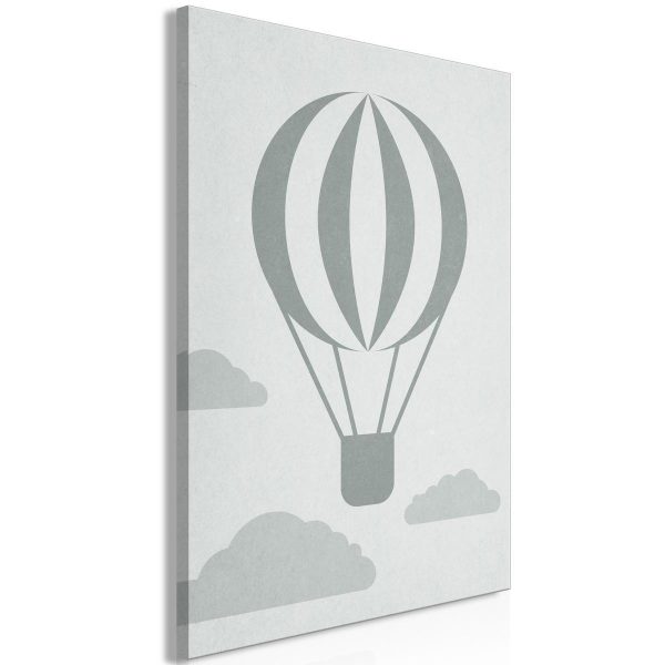 Canvas Print - Balloon Travel (1 Part) Vertical