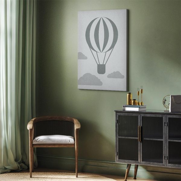 Canvas Print - Balloon Travel (1 Part) Vertical