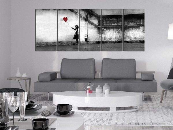 Canvas Print - Banksy: Runaway Balloon