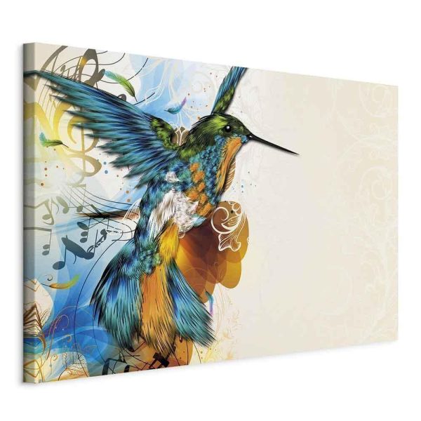 Canvas Print - Bird's music
