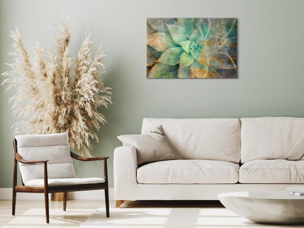 Canvas Print - Blooming Tones (1 Part) Wide - Image 2