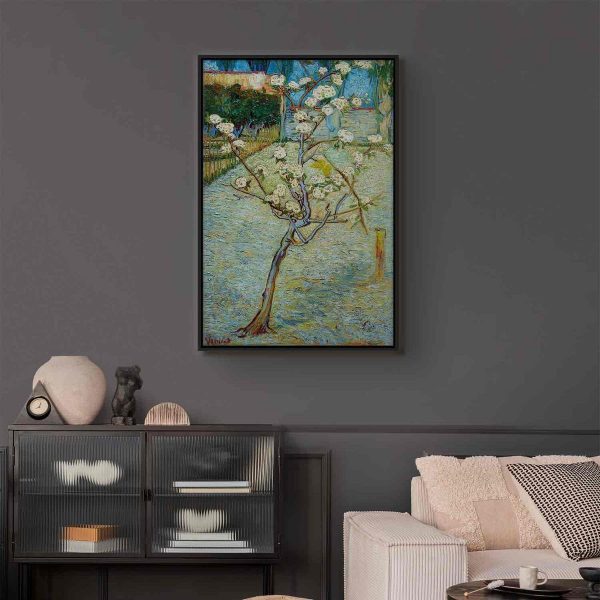 Canvas Print - Blossoming Pear Tree