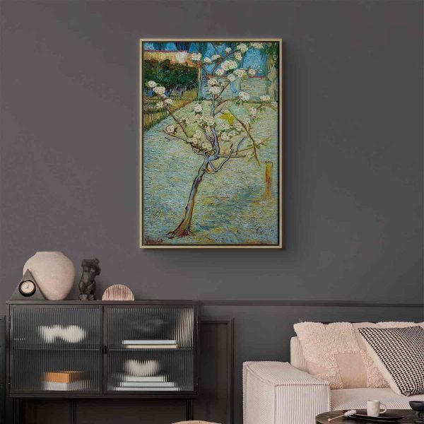 Canvas Print - Blossoming Pear Tree