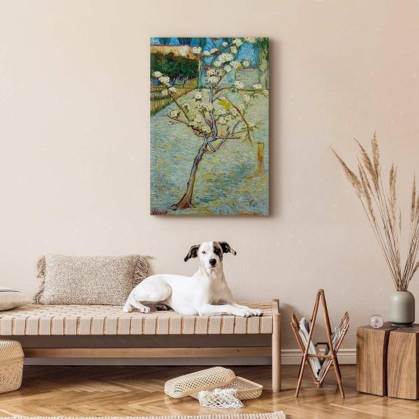 Canvas Print - Blossoming Pear Tree