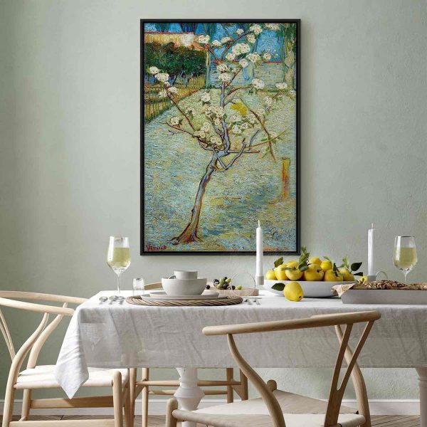 Canvas Print - Blossoming Pear Tree