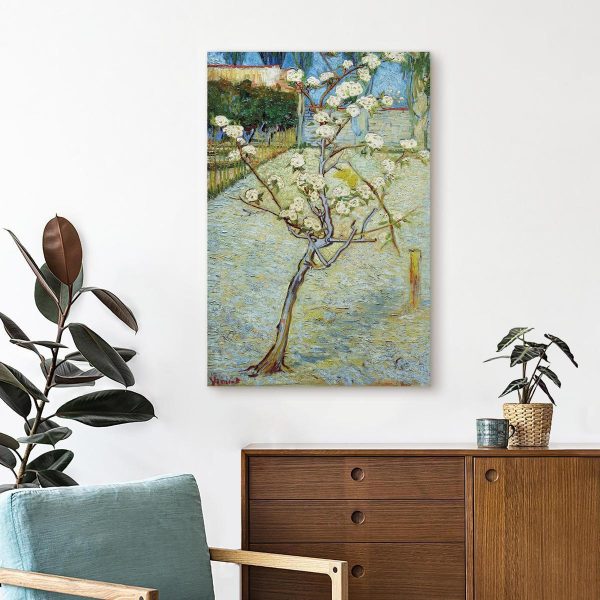 Canvas Print - Blossoming Pear Tree
