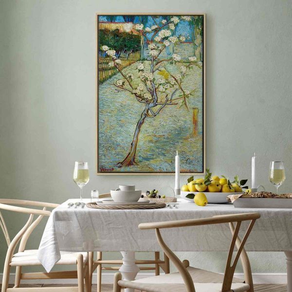 Canvas Print - Blossoming Pear Tree