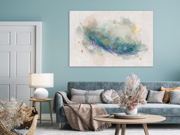 Canvas Print - Blue Adventure (1 Part) Wide - Image 2