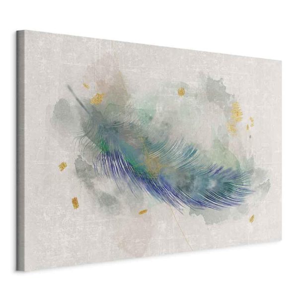 Canvas Print - Blue Adventure (1 Part) Wide