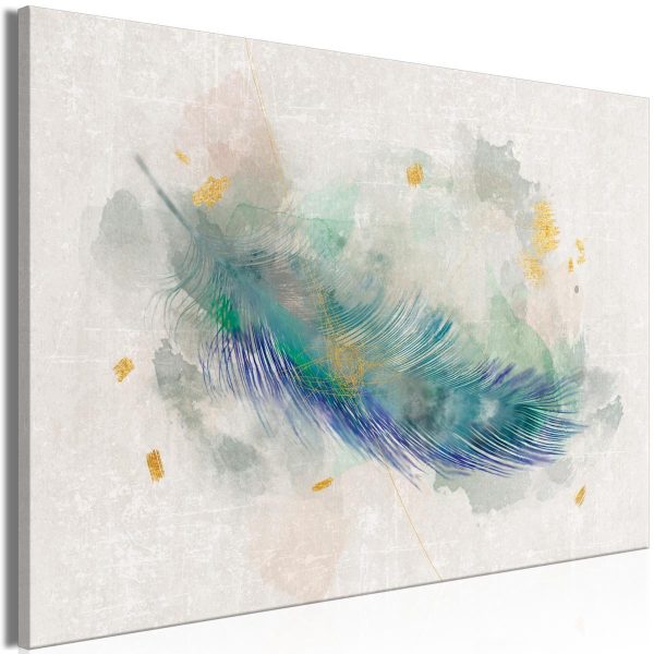 Canvas Print - Blue Adventure (1 Part) Wide