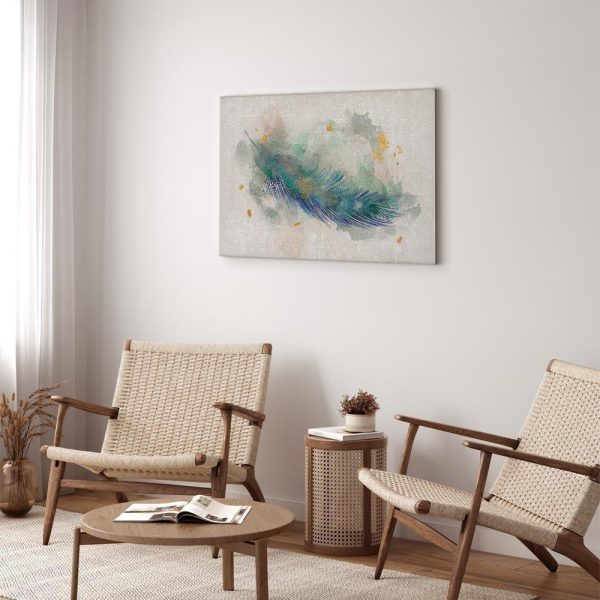 Canvas Print - Blue Adventure (1 Part) Wide