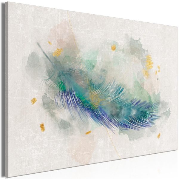 Canvas Print - Blue Adventure (1 Part) Wide