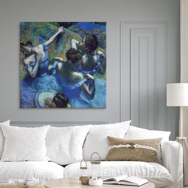 Canvas Print - Blue Dancers II