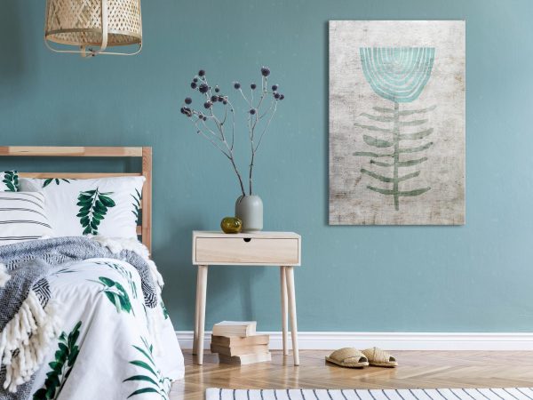 Canvas Print - Blue Lily (1 Part) Vertical - Image 2