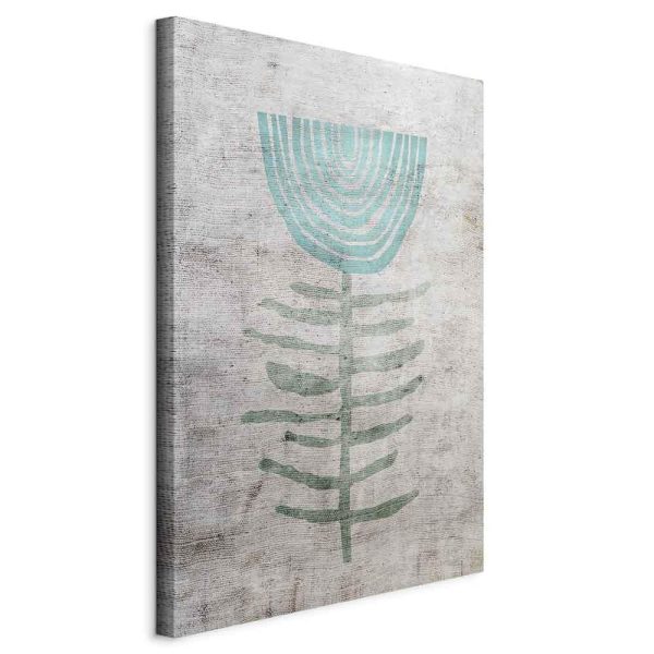 Canvas Print - Blue Lily (1 Part) Vertical