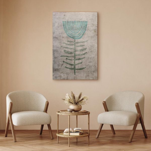 Canvas Print - Blue Lily (1 Part) Vertical