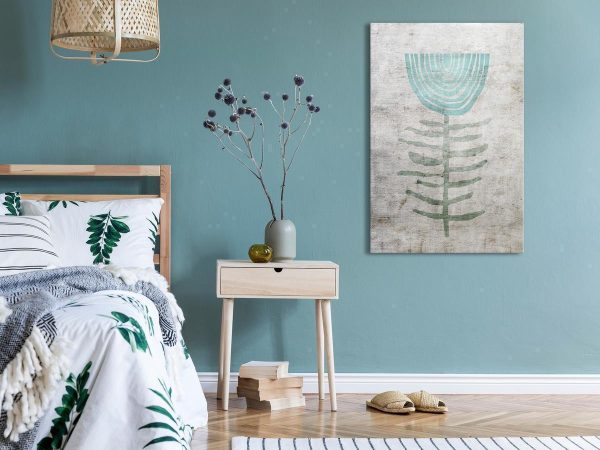Canvas Print - Blue Lily (1 Part) Vertical
