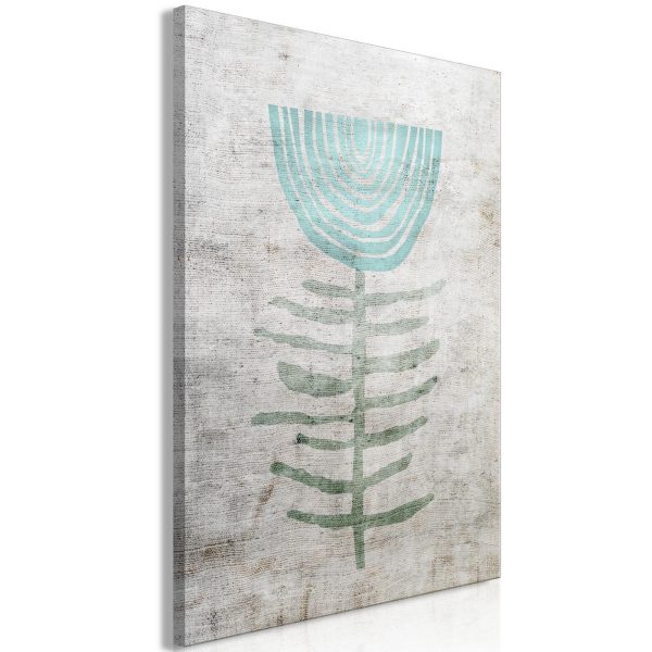Canvas Print - Blue Lily (1 Part) Vertical