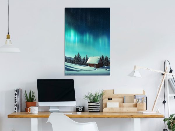 Canvas Print - Blue Nights (1 Part) Vertical - Image 4