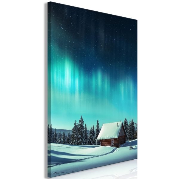 Canvas Print - Blue Nights (1 Part) Vertical - Image 2