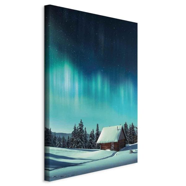 Canvas Print - Blue Nights (1 Part) Vertical