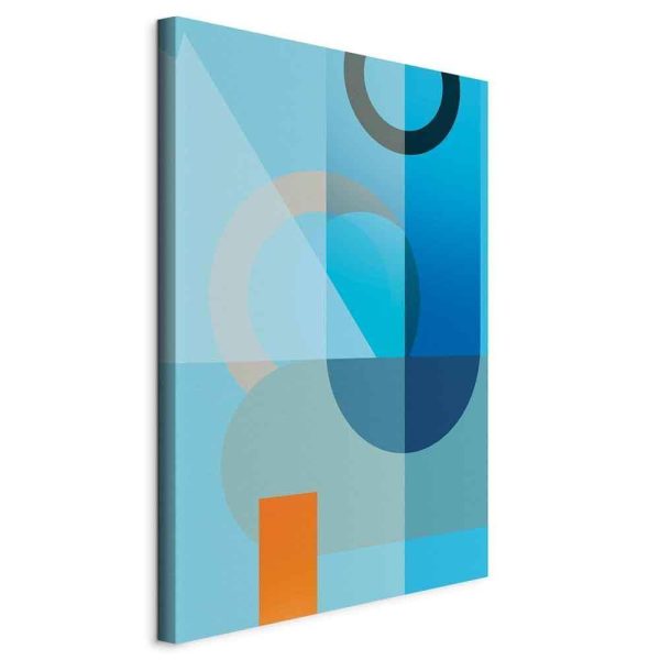 Canvas Print - Blue Surface (1 Part) Vertical