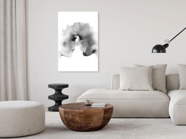 Canvas Print - Blurred Thoughts (1 Part) Vertical - Image 4