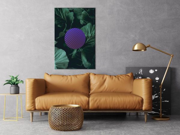 Canvas Print - Botanical Abstraction (1 Part) Vertical