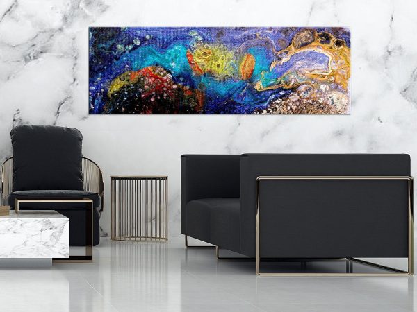Canvas Print - Bottom of the Ocean (1 Part) Narrow - Image 4