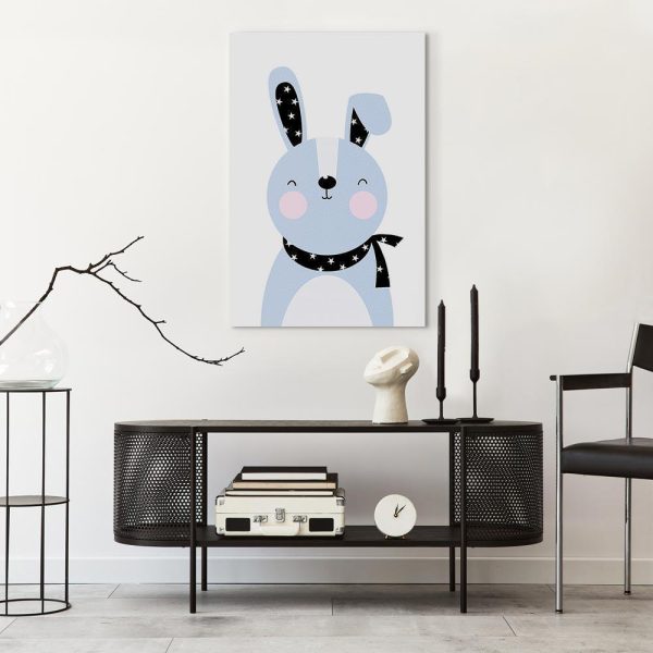 Canvas Print - Brave Rabbit (1 Part) Vertical