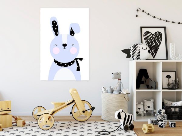 Canvas Print - Brave Rabbit (1 Part) Vertical