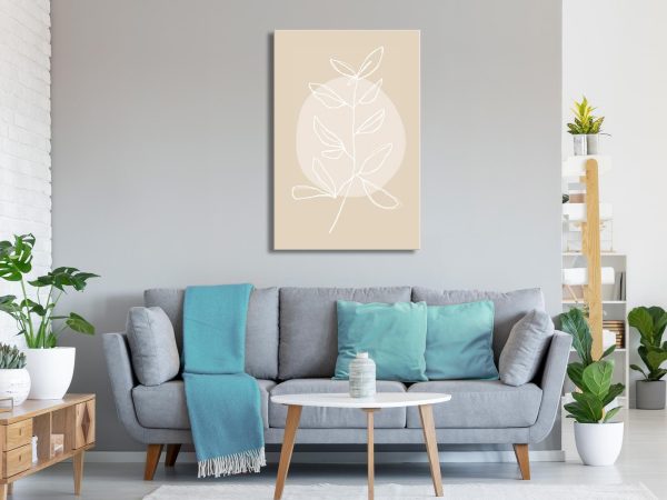Canvas Print - Bright Twig (1 Part) Vertical - Image 2