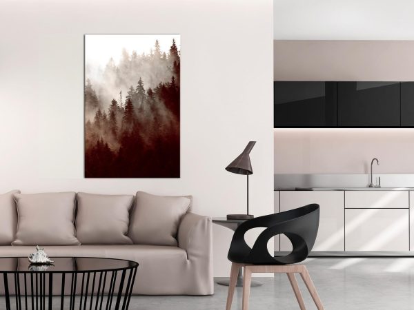 Canvas Print - Brown Forest (1 Part) Vertical - Image 4