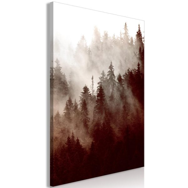 Canvas Print - Brown Forest (1 Part) Vertical - Image 2