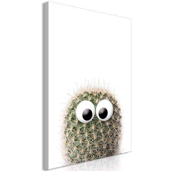 Canvas Print - Cactus With Eyes (1 Part) Vertical