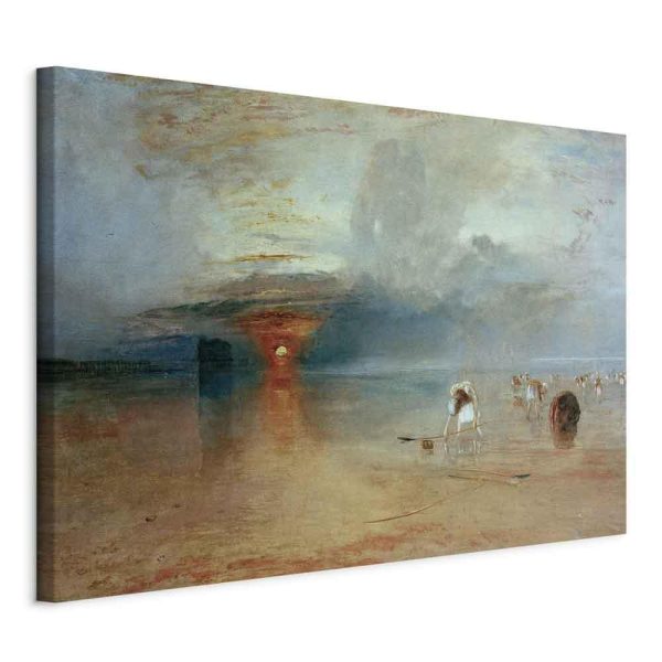 Canvas Print - Calais Beach, Low Tide