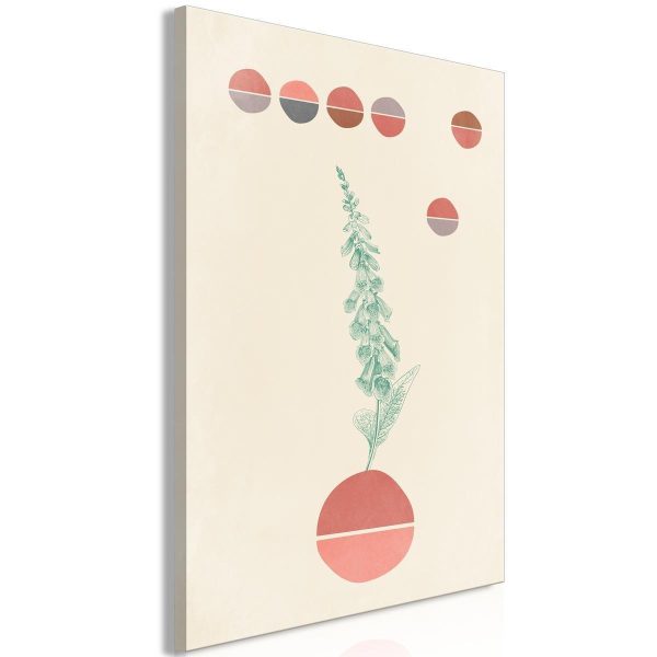 Canvas Print - Campanulas (1 Part) Vertical
