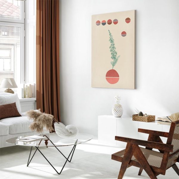 Canvas Print - Campanulas (1 Part) Vertical