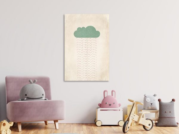Canvas Print - Candy Rain (1 Part) Vertical - Image 2