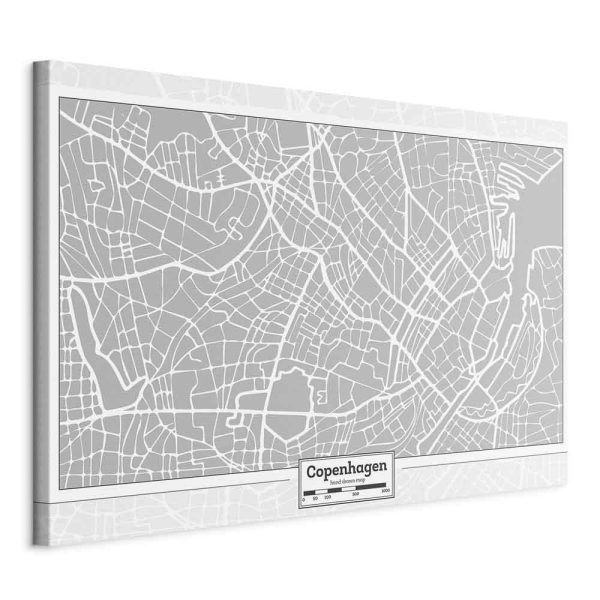 Canvas Print - Capital of Denmark (1 Part) Wide