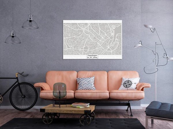 Canvas Print - Capital of Denmark (1 Part) Wide