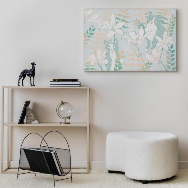 Canvas Print - Cat Matters (1 Part) Wide - Third Variant