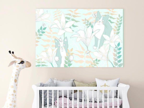 Canvas Print - Cat Matters (1 Part) Wide - Third Variant